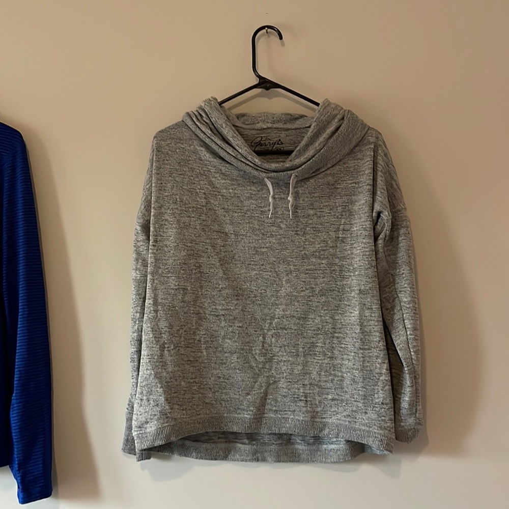 Gerry grey cowl neck sweater